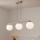 Brilagi - Люстра на тросе 3xE27/60W/230V бежево-золотая