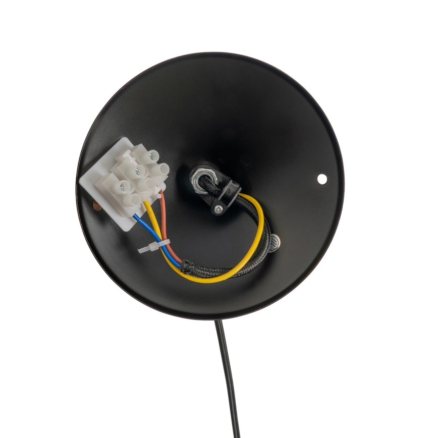 BRILAGI - Люстра на тросе FORGE 1xE27/60W/230V, диаметр 36 см, коричневая