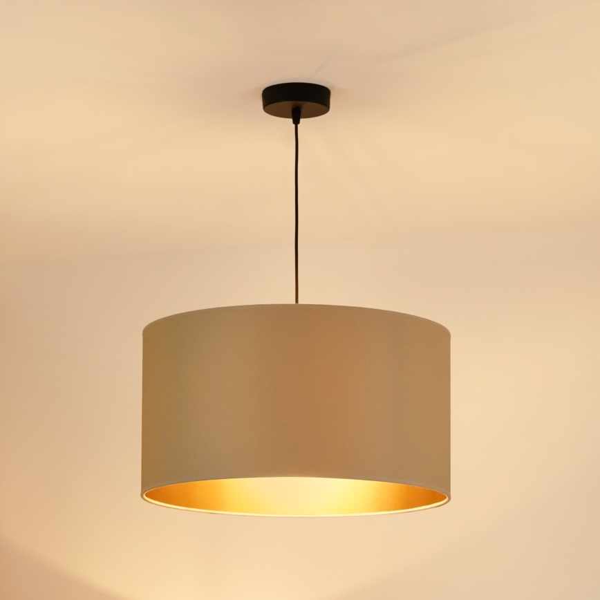 Brilagi - Люстра на тросе OREGON ROLLER VEGE 1xE27/15W/230V диаметр 45 см бежевый