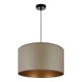 Brilagi - Люстра на тросе OREGON ROLLER VEGE 1xE27/15W/230V диаметр 45 см серый