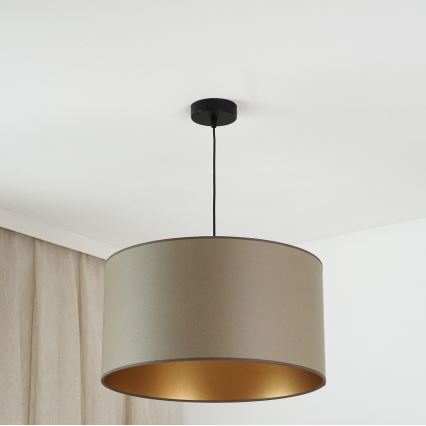 Brilagi - Люстра на тросе OREGON ROLLER VEGE 1xE27/15W/230V диаметр 45 см серый