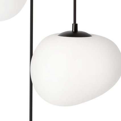 BRILAGI - Люстра на тросе PEBBLES 3xE27/40W/230V, диаметр 42 см, чёрная