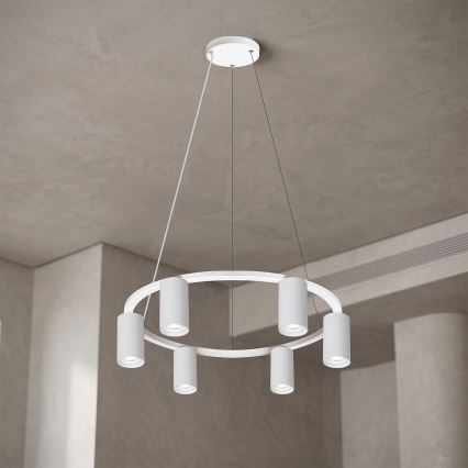 BRILAGI - Люстра на тросе SELE 6xGU10/30W/230V белая