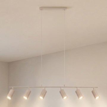Brilagi - Люстра на тросе SELE 6xGU10/30W/230V бежевая