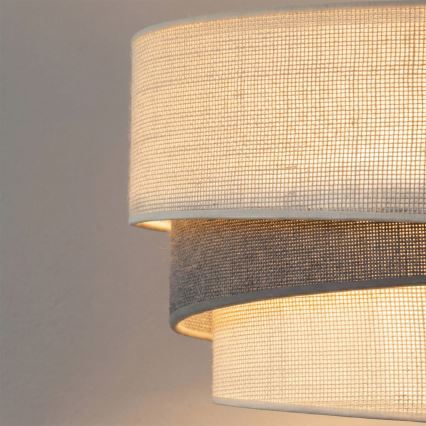 Brilagi - Люстра на тросе TRIO 1xE27/60W/230V, Ø 40 см, кремовый/серый