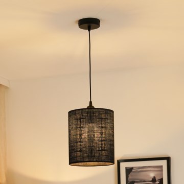 Brilagi - Люстра на тросе TUBES 1xE27/15W/230V диам. 20 см черная