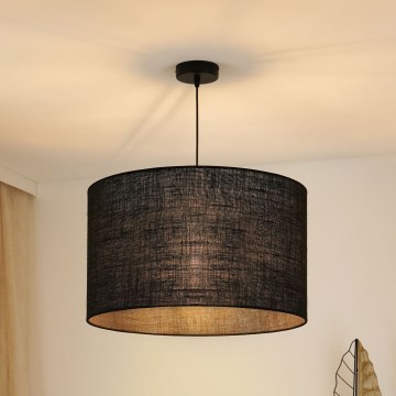 Brilagi - Люстра на тросе TUBES ROLLER 1xE27/15W/230V диаметр 50 см черная