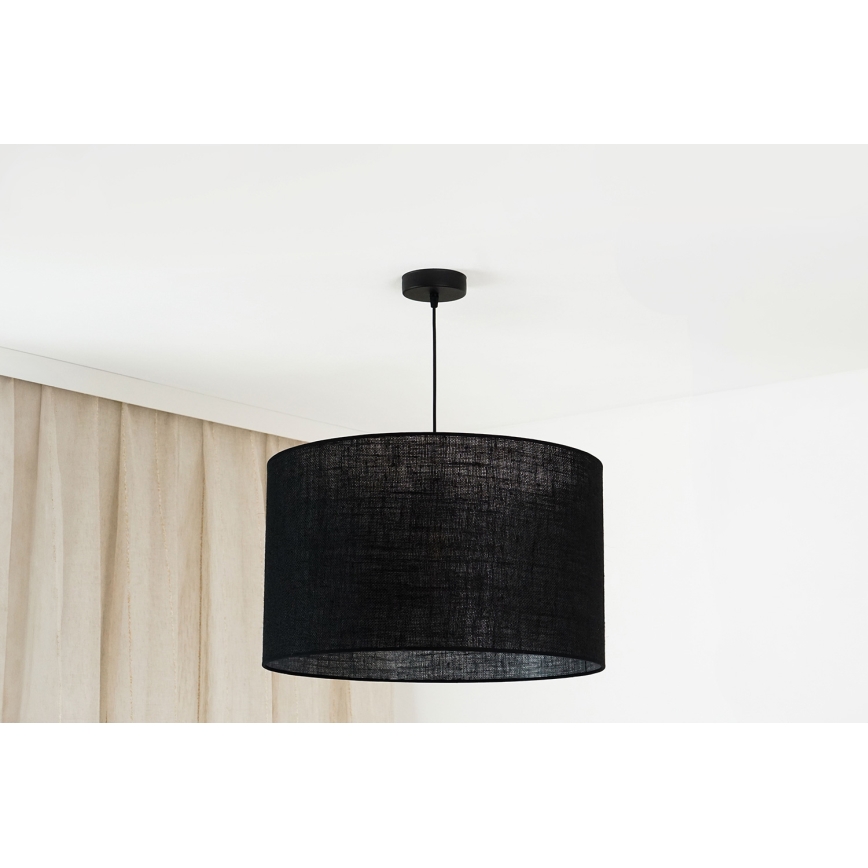 Brilagi - Люстра на тросе TUBES ROLLER 1xE27/15W/230V диаметр 50 см черная