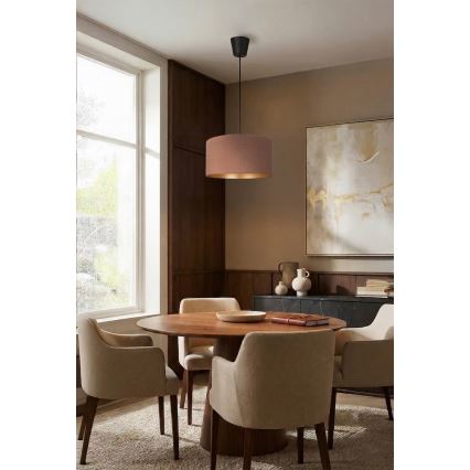 Brilagi - Люстра на тросе VELVET 1xE27/60W/230V Ø 40 см бежевый/золотой
