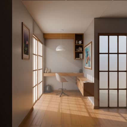 Brilagi - Люстра на тросе WABI SABI 1xE27/40W/230V белая