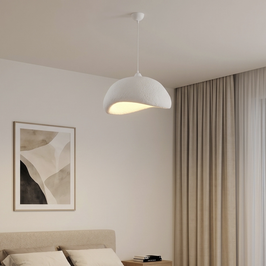 Brilagi - люстра на тросе WABI SABI 1xE27/40W/230V, диам. 42 см, белая