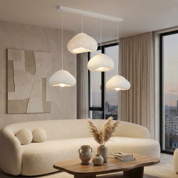 Brilagi - Люстра на тросе WABI SABI 4xE27/40W/230V белая