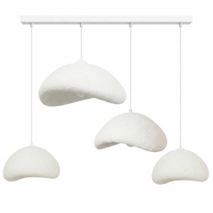 Brilagi - Люстра на тросе WABI SABI 4xE27/40W/230V белая