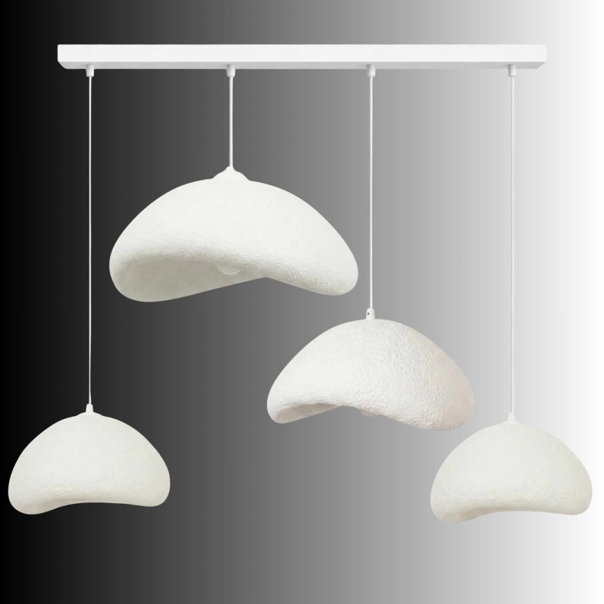 Brilagi - Люстра на тросе WABI SABI 4xE27/40W/230V белая