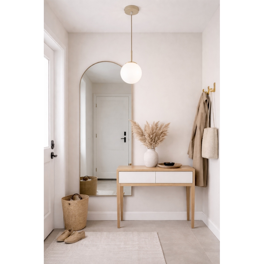 Brilagi - Люстра на тросі 1xE27/60W/230V бежево-золота