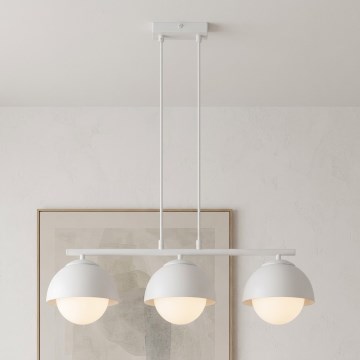 BRILAGI - Люстра на тросі COSMO 3xE27/60W/230V біла/золота