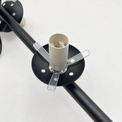 Brilagi - Люстра на тросі MALONY 6xE14/20W/230V чорна