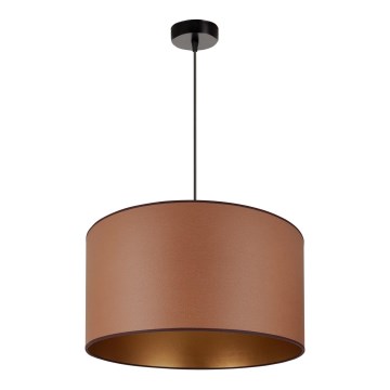 Brilagi - Люстра на тросі OREGON ROLLER VEGE 1xE27/15W/230V діам. 45 см коричневий
