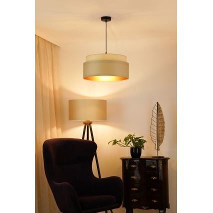 Brilagi - Люстра на тросі OREGON VEGE 1xE27/15W/230V діам. 45 см бежевий