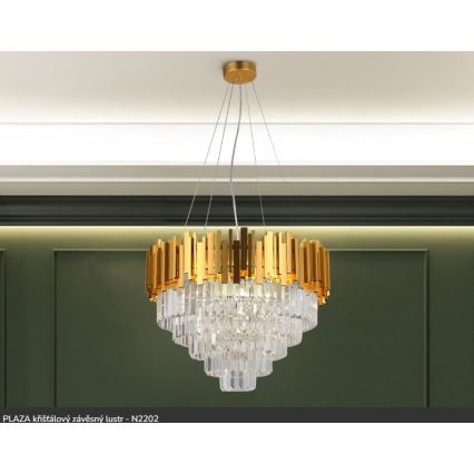 Brilagi - Люстра на тросі PLAZA 9xE14/40W/230V