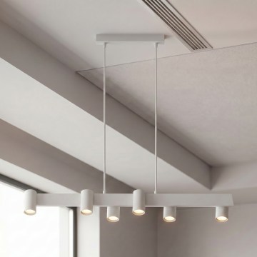 BRILAGI - Люстра на тросі SELE 6xGU10/30W/230V біла