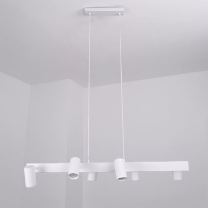 BRILAGI - Люстра на тросі SELE 6xGU10/30W/230V біла
