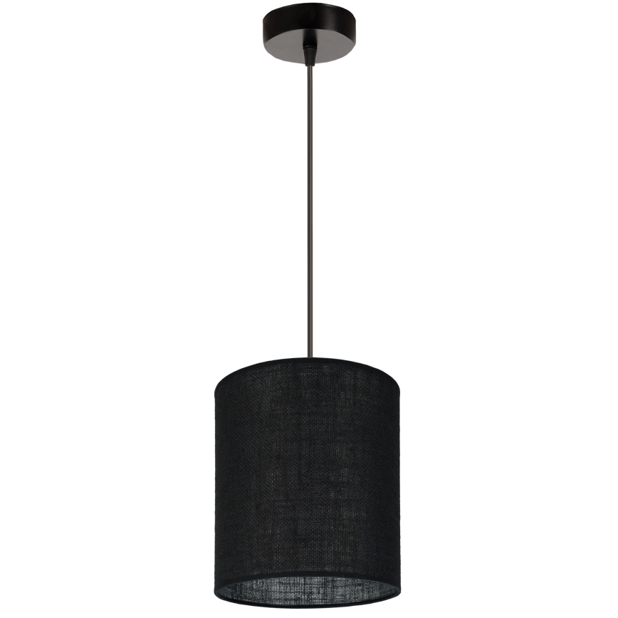 Brilagi - Люстра на тросі TUBES 1xE27/15W/230V діам. 20 см чорна