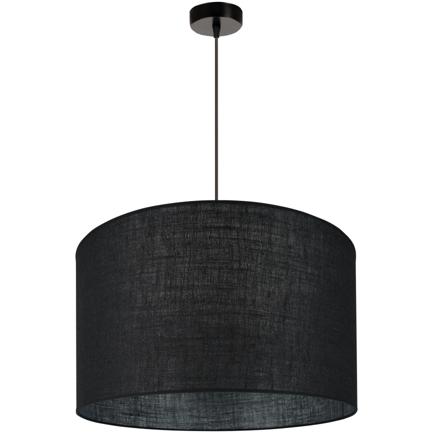 Brilagi - Люстра на тросі TUBES ROLLER 1xE27/15W/230V діам. 50 см чорна