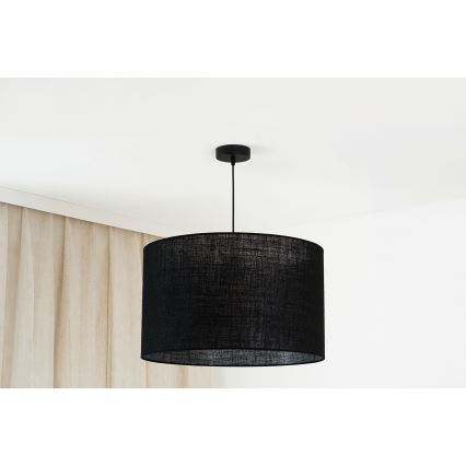 Brilagi - Люстра на тросі TUBES ROLLER 1xE27/15W/230V діам. 50 см чорна