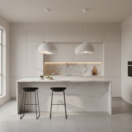 Brilagi - Люстра на тросі WABI SABI 1xE27/40W/230V діам. 32 см біла