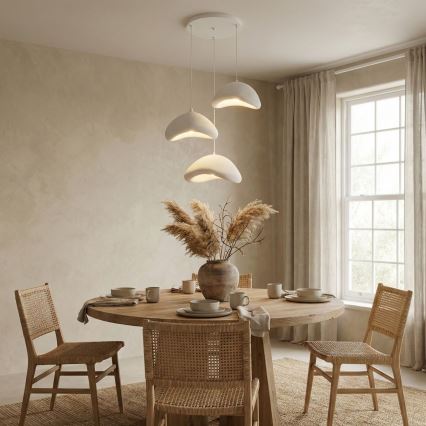 Brilagi - Люстра на тросі WABI SABI 3xE27/40W/230V діаметр 82 см біла