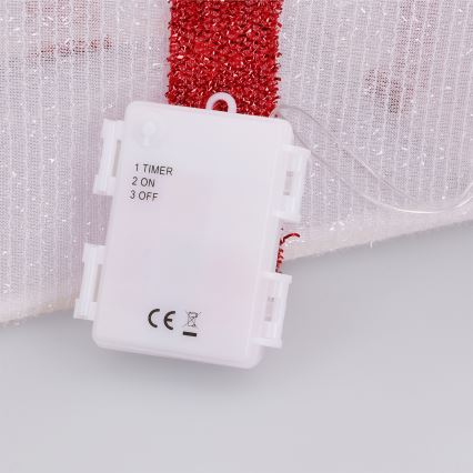 Brilagi - НАБІР 3x LED Зовнішня різдвяна прикраса LED/2,6W/3xAA IP44 подарунки