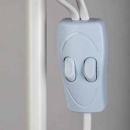 Brilagi - Напольная лампа ARIANA 1xE27/100W/230V + 1xE14/25W белая