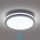Brilagi - наружный LED-светильник с датчиком BENE LED/24W/230V, диаметр 26 см, антрацит, IP54