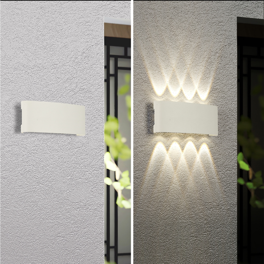 Brilagi - наружный настенный светильник FLAREBOX LED/8W/230V, белый, IP65