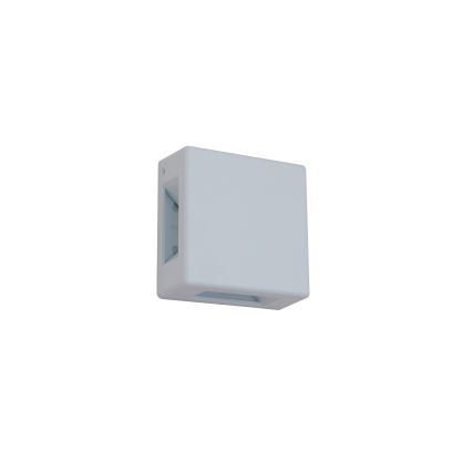 Brilagi - Наружный настенный светильник QUADRAY LED/6 Вт/230 В белый IP54