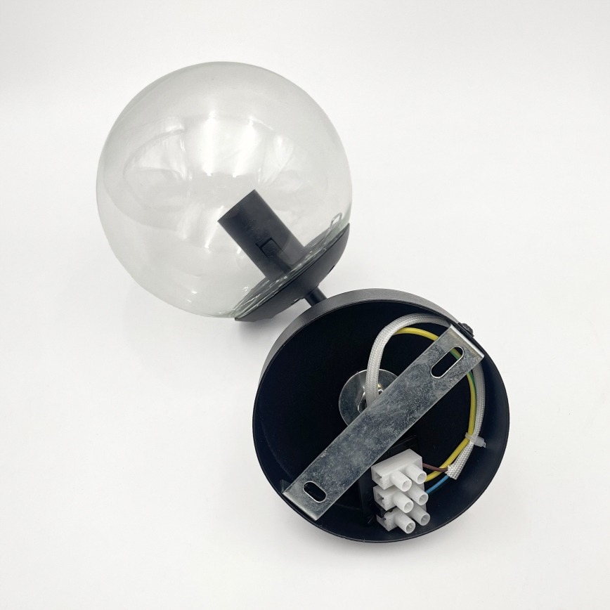 Brilagi - Настенная лампа MALIVA 1xE14/15W/230V чёрная/прозрачная