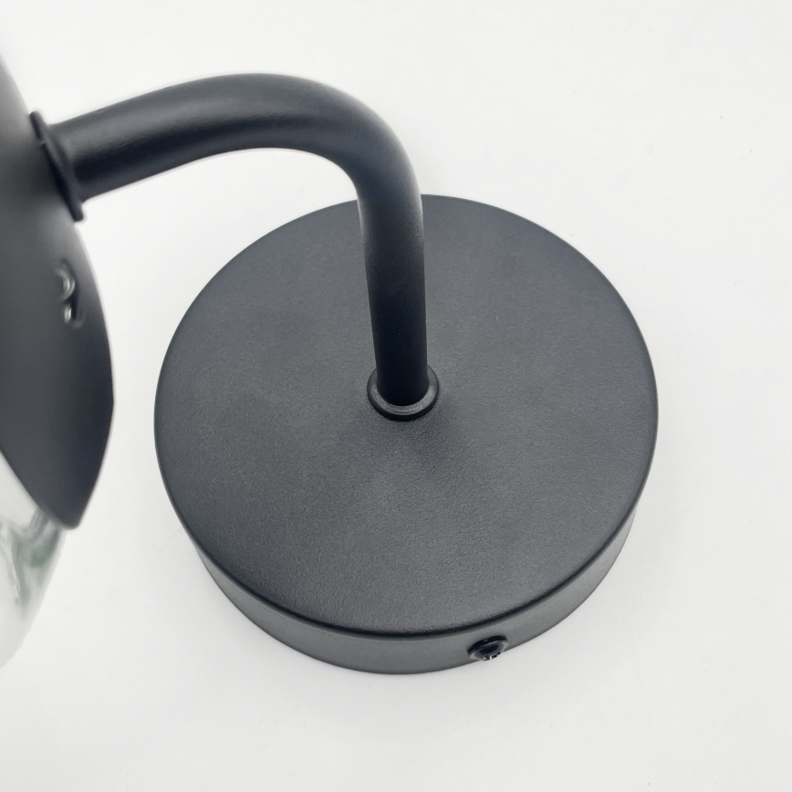 Brilagi - Настенная лампа MALIVA 1xE14/15W/230V чёрная/прозрачная