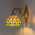 Brilagi - настенная витражная лампа Tiffany MARGARET 1xE27/40W/230V
