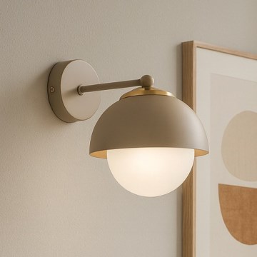 Brilagi - Настенный светильник 1xE27/60W/230V бежевый/золотой