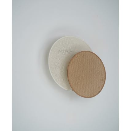 Brilagi - Настенный светильник CIRCLES 1xE27/15W/230V 35x32 см бежевый/кремовый