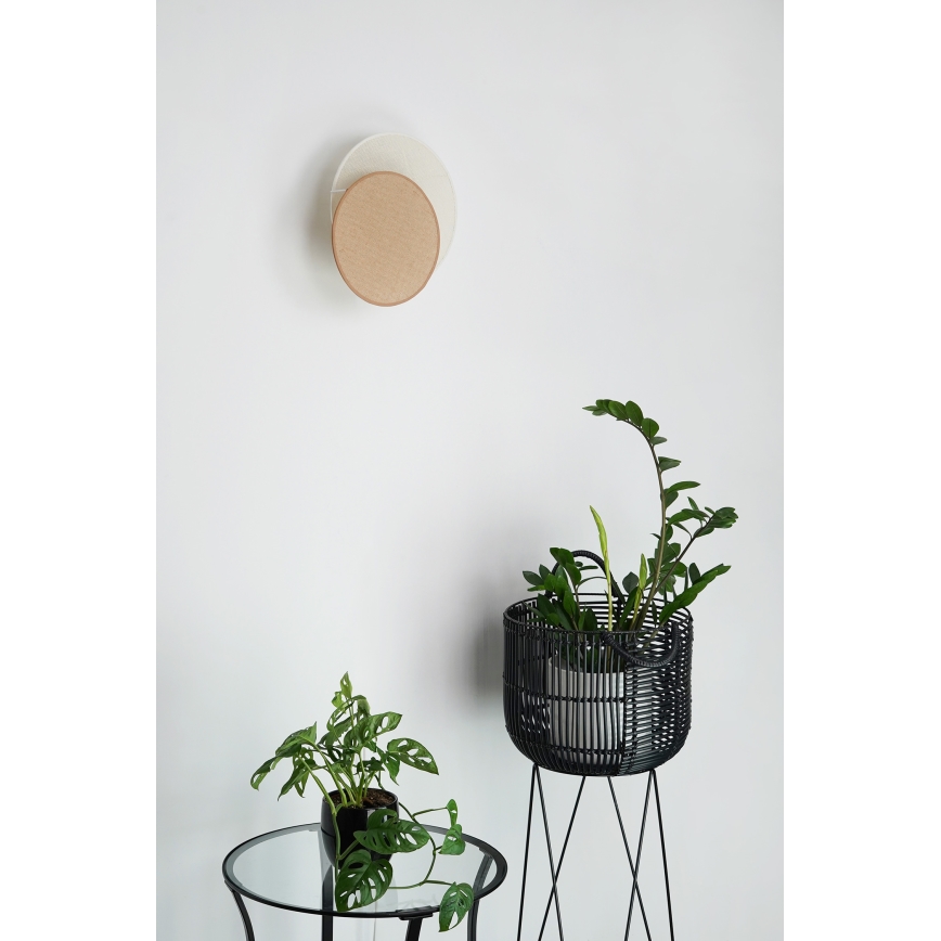 Brilagi - Настенный светильник CIRCLES 1xE27/15W/230V 35x32 см бежевый/кремовый
