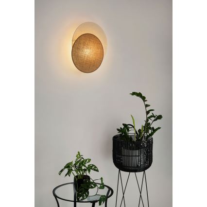 Brilagi - Настенный светильник CIRCLES 1xE27/15W/230V 45x45 см бежевый/кремовый