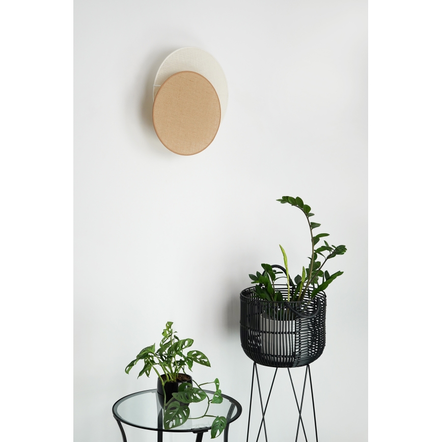 Brilagi - Настенный светильник CIRCLES 1xE27/15W/230V 45x45 см бежевый/кремовый