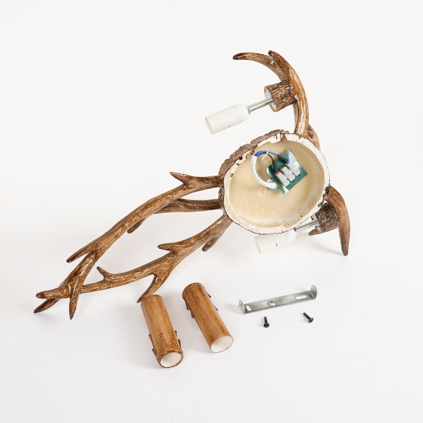 Brilagi - Настенный светильник DEER 2xE14/10W/230V в виде рогов