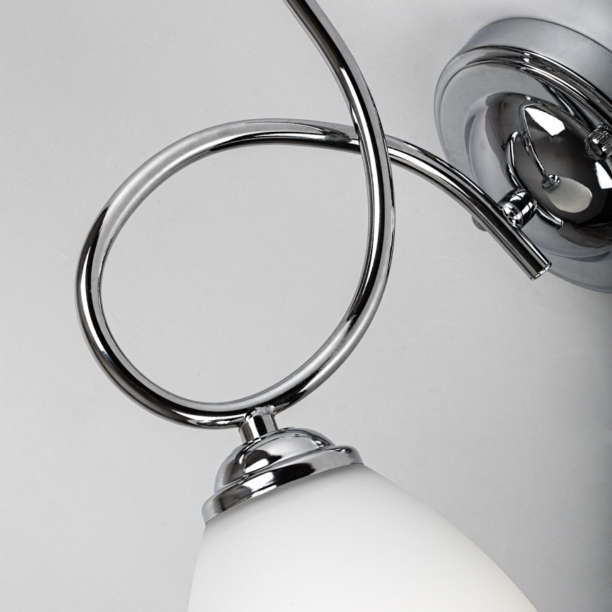 Brilagi - Настенный светильник FRED 1xE27/60W/230V, глянцевый хром