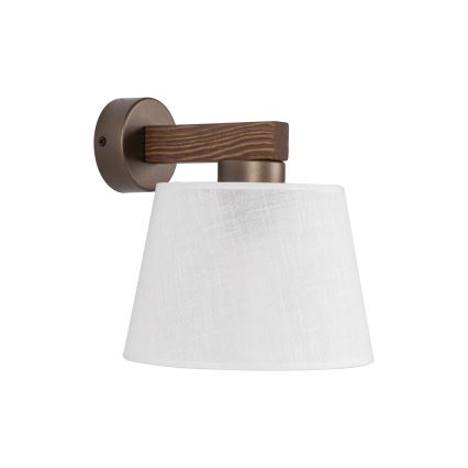 Brilagi - Настенный светильник LATTE 1xE27/60W/230V сосна/белый