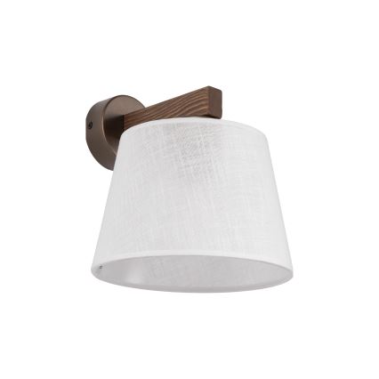Brilagi - Настенный светильник LATTE 1xE27/60W/230V сосна/белый