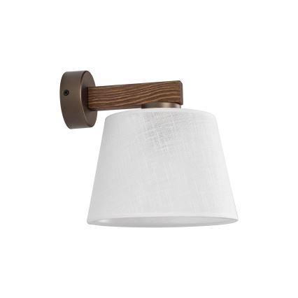 Brilagi - Настенный светильник LATTE 1xE27/60W/230V сосна/белый