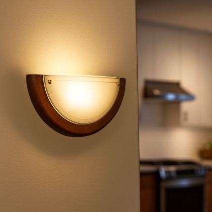 Brilagi - Настенный светильник ORBIS 1xE27/60W/230V 30 cm сосна